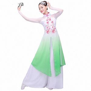 Nouveau Yangko danse classique Performance Dr femmes Costumes folkloriques Costume de danse traditionnelle chinoise a068 #