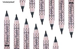 Nouveau yanqina 36h Makeup Eyeliner crayon imperméable maquillage noir Eye-liner stylo sans précision de précision à l'œil liquide 12pcsset drop 9691858
