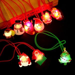 Nouvel An Noël Light Up Collier Décoration Bracelets Led Enfants Cadeau De Noël Jouets Pour Enfants Filles SN4724