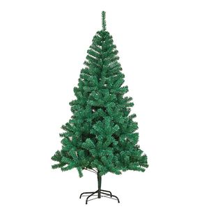 Árbol de Navidad de Año Nuevo, pino de abeto, PVC verde esponjoso, árboles de Navidad reutilizables, decoración navideña, transporte marítimo