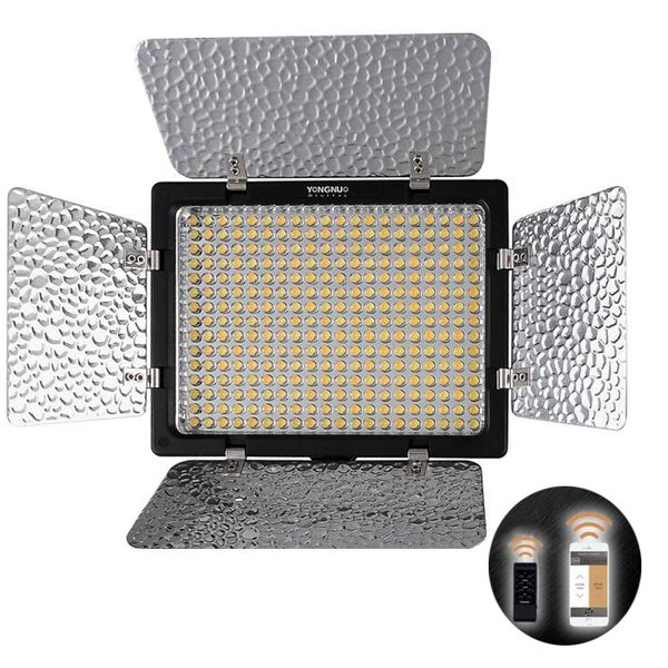 Yongnuo YN300 III LED Video Light CRI95 + bicolor 3200-5600K + controlador inalámbrico YN-300 III para cámara DV Canon Nikon Lighting