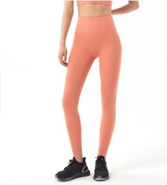 Nieuwe yogabroek Legging Running Fitness Gym Kleding Vrouwen Leggins naadloze training leggings naakt hoge taille panty's oefening pant