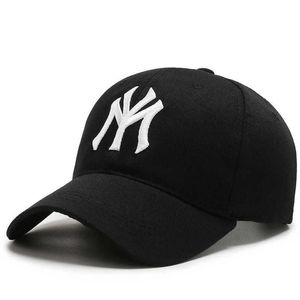 Casquette de baseball brodée en 3d New York, 100% coton, chapeau mon père, lettre soleil d'été, mode hip hop