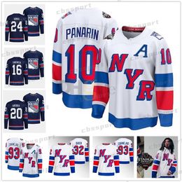 New York 79 K'Andre Miller 2024 Stadium Series Maillots Rangers Adam Fox 93 Mika Zibanejad 10 Artemi Panarin 31 Igor Shesterkin 20 Chris Kreider 55 Ryan Lindgren