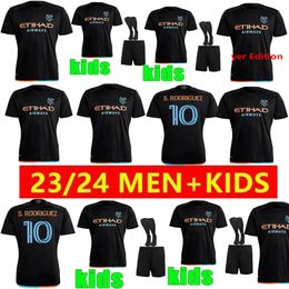 New York City FC 24/25 voetbalshirt Kid Kit Men Voetbalshirt Primair huis