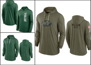 New York''jets''Men Salute to Service tonal pullover hoodie