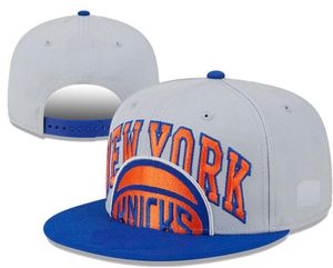 New York''knicks'ball Caps 2023-24 Fashion Champions Baseball Snapback Men Women Sun Hat Borduurwerk Spring Summer Cap Groothandel Strapback Casquette A1