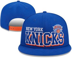 New York''Knicks''Ball Caps 2023-24 unisexe mode coton strapback casquette de baseball chapeau snapback hommes femmes chapeau de soleil broderie printemps casquette d'été en gros a0