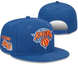New York''Knicks''Ball Caps 2023-24 unisexe luxe mode coton Champions casquette de baseball chapeau snapback hommes femmes chapeau de soleil broderie printemps casquette d'été en gros a1