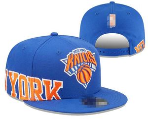 New York''Knicks''Ball Caps Casquette 2023-24 Moda unisex Algodón Gorra de béisbol Snapback Sombrero Hombres Mujeres Sombrero para el sol Bordado Primavera Verano Gorra al por mayor A1