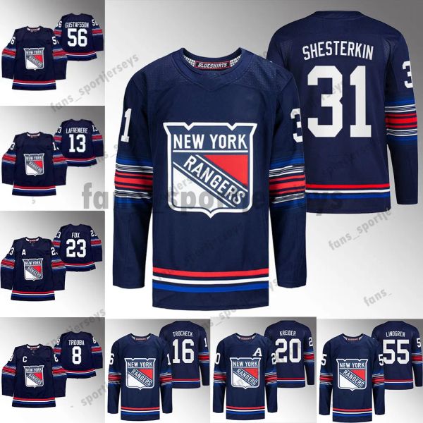 Jersey de hockey personalizado hombres mujeres jóvenes New York 