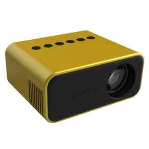 Nuevo proyector de video móvil YT500 LED Reproductor de medios de cine en casa Regalo para niños Mini proyector portátil para el hogar - Enchufe de EE. UU.