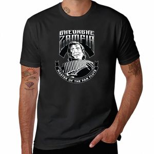 Nuevo Zamfir - MASTER OF THE PAN FLUTE Camiseta bldie camiseta Camiseta corta Camiseta corta lisa camisetas blancas hombres K8QU #