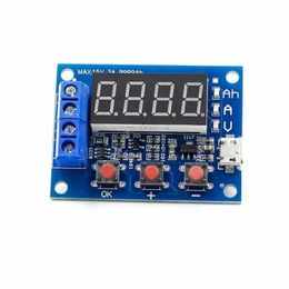 new ZB2L3 Battery Tester LED Digital Display 18650 Lithium Battery Power Supply Test Resistance Lead-acid Capacity Discharge Meterfor LED