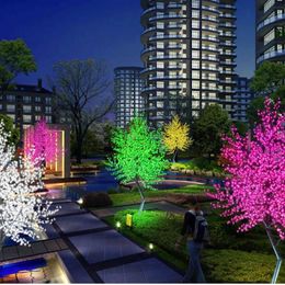 New1 5m1 8m 2 0m 2 5m 3 0m Hoogte Witte LED Kersenboom Licht Buiten Indoor Bruiloft tuin resort Licht Decorati251c