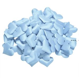 NIEUWE100PCS 3,5 cm Love Heart Sponge Petal Decoratie Confetti Throwing bloemblaadjes Romantische Sponged tafel bruid bruiloft door zee rre11780