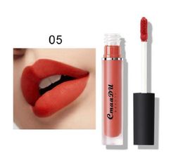 Nuevo lápiz labial líquido mate CmaaDu de 15 colores, brillo de labios resistente al agua, brillo de labios Ultra duradero Dream World, brillo de labios