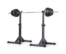 NEW2PCS RACK RACKABLE STANDARD SECH SEELD SKAT Squat Barbell1441696