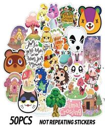 Newanimal Crossing Autocollants mignons Anime Vinyle Sticker Cartoon Sticker pour la bouteille d'eau pour ordinateur portable Case de téléphonekateboard EWB68276800578