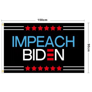NEWAnti Biden Flags Outdoor Trump Banners Poliéster Color vivo con dos ojales de latón EWB6250