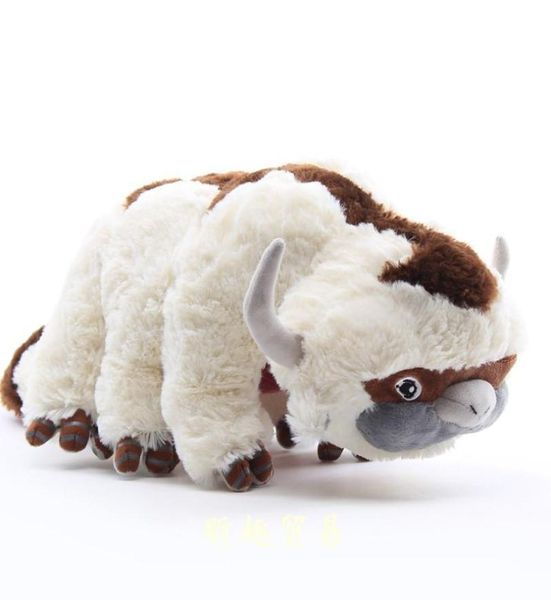 Newarrival 100 algodón Avatar Peluches Last Airbender Appa Juguetes suaves vaca peluche para regalos 45CM4859349