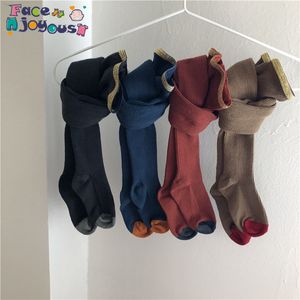 Newborn Baby Girl Pantyhose Toddler Infant Children Girls Medias Cotton Warm Pantyhose Kids Girl Calcetería Ropa de bebé para 0-2y 210413