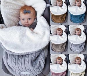 Pasgeboren 0-12 Maanden Baby Deken Voor Beddengoed Kinderwagen Super Zachte Warme Baby Jongens Meisjes Slaapzak Inbakeren Wrap manta Bebes
