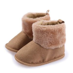 Nouveau-né bébé bottes infantile garçons coton botte premiers marcheurs bébé filles chaussures chaud prémarcheurs semelle souple chaussons bébé chaussure