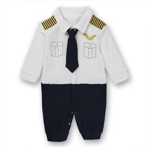 Nouveau-né bébé garçons coton combinaison bébé vêtements printemps Gentleman barboteuses 0-18m enfants vêtements à manches longues unisexe Costumes