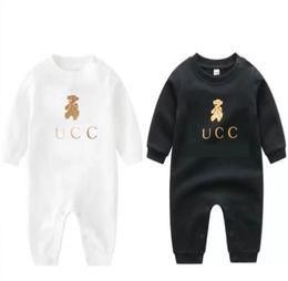 Nouveau-né bébé garçons filles barboteuses dessin animé 100% coton à manches longues combinaisons vêtements pour bébés décontracté bébé vêtements ensembles