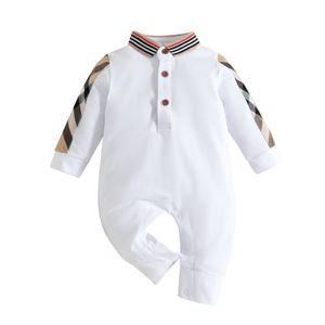 NOUVEAU-NÉBÉ COTTON ROMPERS PRINTEMPS AUTUMNE Body à manches longues Bodys Jumps Assurices pour enfants