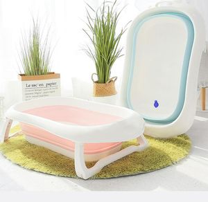 Bañera plegable para bebé recién nacido, bañeras para bebé, baño para lavar el cuerpo, portátil, plegable, ecológico, antideslizante, seguro para niños, bañera 9547577