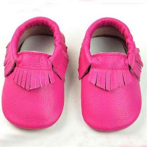Nouveau-né bébé fille garçon chaussures en cuir véritable semelle souple enfants premiers marcheurs chaussures anti-dérapant confortable enfant en bas âge chaussures pour bébé 210326