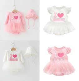 Nouveau-né bébé fille robe pour bébé vêtements robe de princesse rose robes de baptême robe blanche Ropa Bebe robes de bébé fille 3 6 9 mois Q17779727