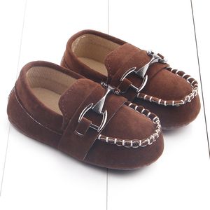 Chaussures de berceau en cuir pour nouveau-né fille et garçon, chaussures à pois, semelle souple, premiers pas pour nourrissons