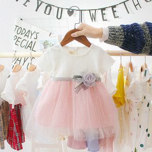 Pasgeboren baby meisjes jurk zomer kleding mode schattige prinses jurken voor baby baby verjaardag kleding peuter meisje jurk q0716