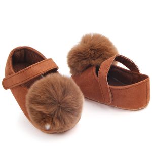 Nouveau-né Bébé Filles Chaussures Bébé Mocassins Doux Moccs Chaussures Toddler Infant First Walkers Sweet Ball