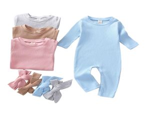 Courstes à sauts pour bébé nouveau-né bébé Roupers Rompers Kids Long manches grenouillères pour enfants ensembles de vêtements de garçons avec vétérinaire BEB8558797