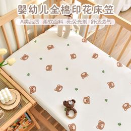 NOUVEAUX bébé coton pur A Classe de lit imprimée draps litière de la maternelle Couvre un matelas patchwork pour enfants