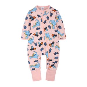 Pasgeboren baby romper Baby Girl Boy kleding met lange mouwen bladpatroon voor babyjongen overalls baby jumpsuits