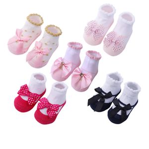 Pasgeboren babysokken baby katoensokken kinderen meisjes mooie korte sokkleding accessoires 20220924 e3