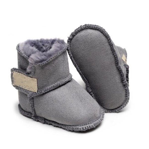 Nouveau-né garçons filles bottes de neige chaudes bottes de créateur chaussures de bébé d'hiver enfant en bas âge premiers marcheurs