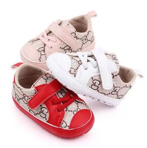 Pasgeboren Eerste Walker Schoenen Lovertjes Canvas Sneakers Jongens Meisjes Schoenen Baby Peuter Schoen Zachte Zool Antislip 0-18M