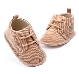Nouveau-né infantile bébé garçon fille chaussures daim Sneaker semelle antidérapante enfant en bas âge premiers marcheurs bébé berceau chaussures 91229939416293