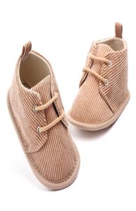 Pasgeboren baby babyjongen meisje schoenen suède sneaker sole antislip peuter first walkers baby wieg schoenen 91229935939306