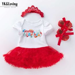Pasgeboren jumpsuit cartoon kroon brief Valentijnsdag schattige mode jumpsuit