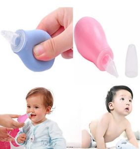 Nouveau-né Silicone enfants sécurité nez nettoyant aspirateur Nasal aspiration sous vide enfants bébé soins aspirateur Sucker9657980