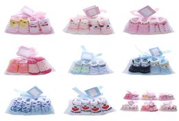 Calcetines recién nacidos botines para bebés niñas accesorios para niños de algodón lindos princesas set de dibujos animados de dibujos animados ropa b75701199764