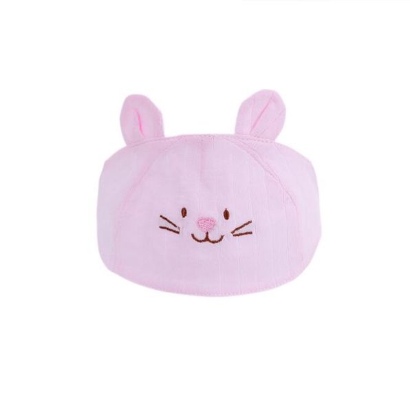 Chapeau d'été nouveau-né bébé coton doux chat motif baby casquette en bas âge de chapeaux respirants mignon