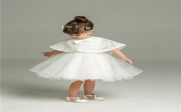 Robe de Noël blanche nouveau-née pour baptême bébé fille en dentelle de baptême robe en tout-petit 1ère fête d'anniversaire costumes de nourrisson F12032668540